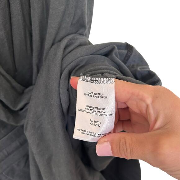 Helmut Lang Gray Sleeveless Romper Sz S - Picture 4 of 6